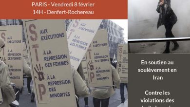 Manifestation à Paris pour un Iran Libre