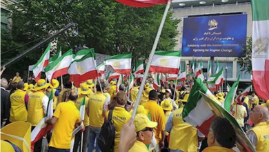 Manifestation impressionnante de la diaspora iranienne à Washington