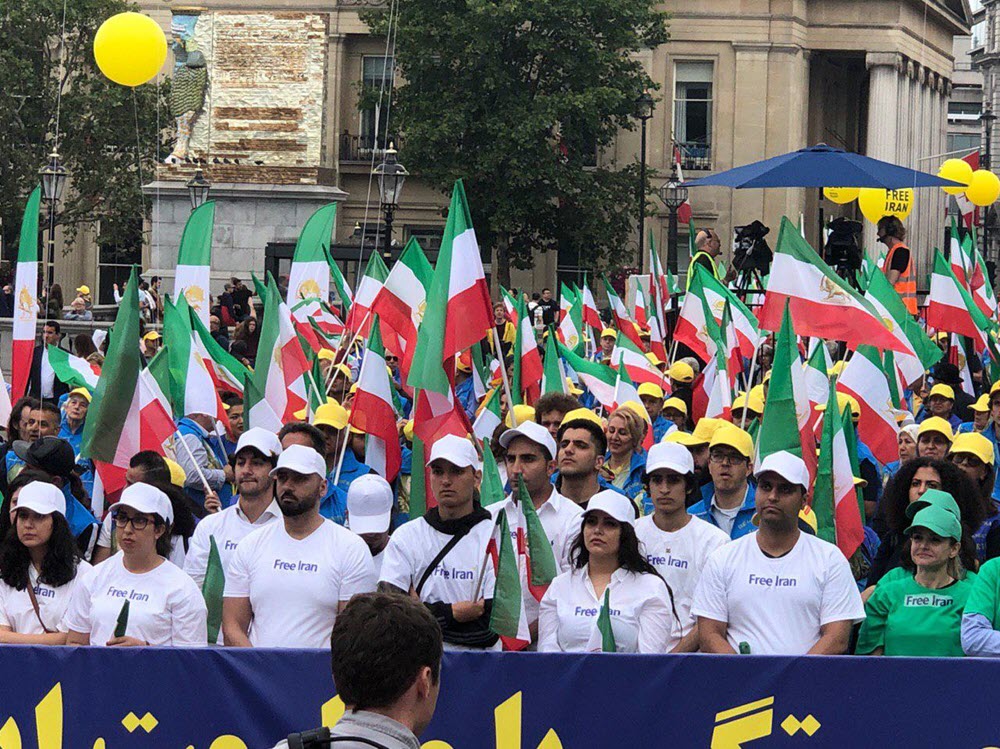 Couverture en direct : Rassemblement pour un Iran libre aujourd'hui à Londres