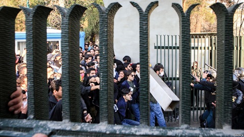 Le slogan qui a marqué le début de la fin de la politique d'apaisement à l'égard du régime iranien