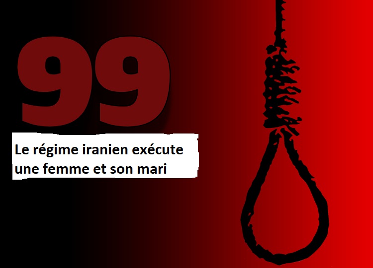 Le régime iranien exécute une femme et son mari