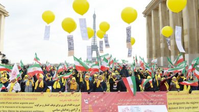 Manifestation à Paris pour alerter contre le massacre des manifestants en Iran