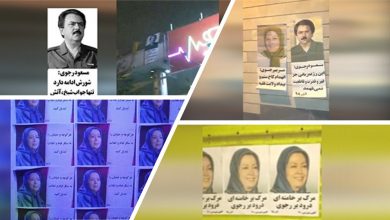 Iran : Affiches des dirigeants de la Résistance à Téhéran et ailleurs lors de la procession de Soleimani