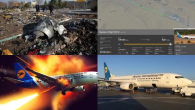 d'un avion ukrainien