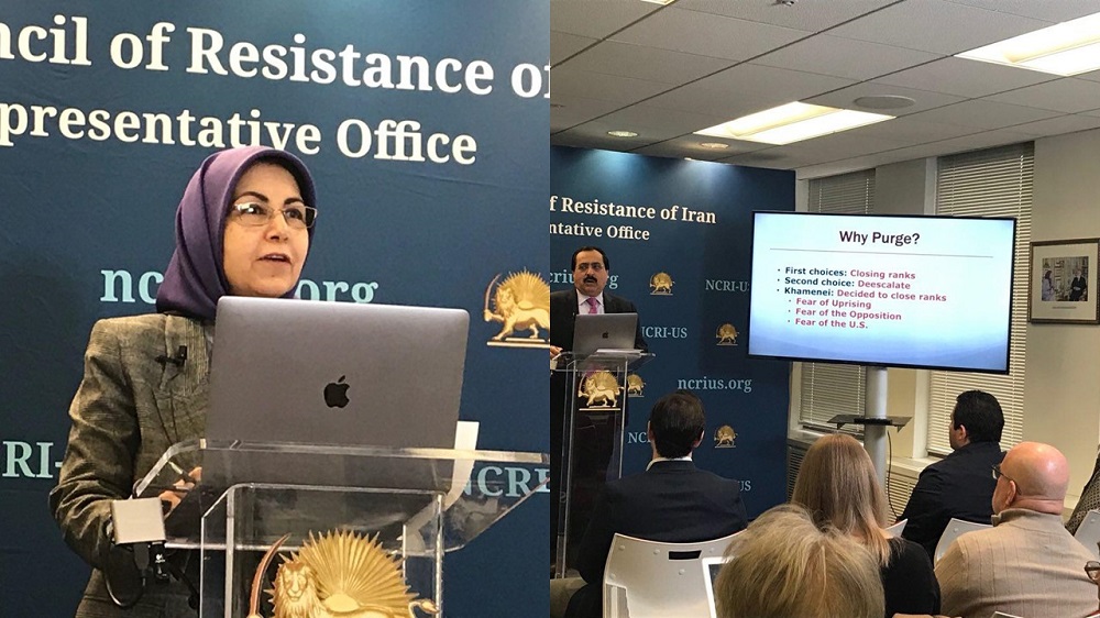 Conférence au CNRI sur la simulacre d’élection législative du régime iranien