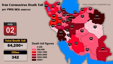Covid-19 dans 342 villes d’Iran dépasse les 64.200.