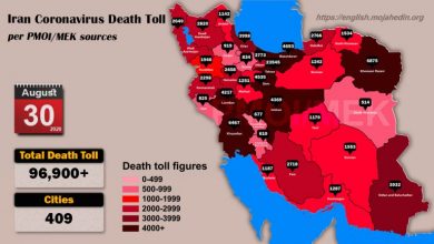 Iran : Plus de 96.900 décès dus au coronavirus dans 409 villes