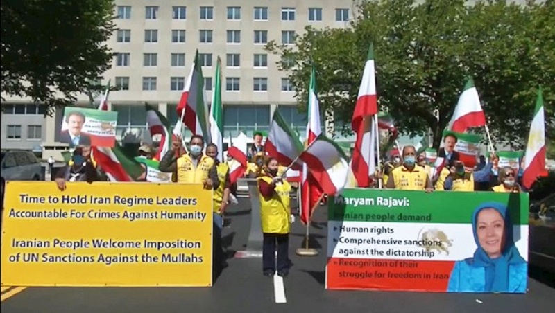 Les Iraniens expatriés accueillent favorablement les sanctions contre le régime