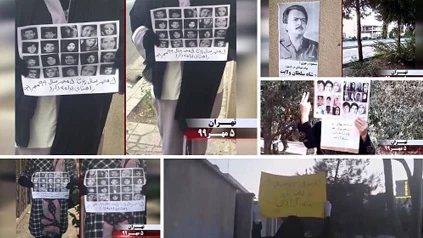 Iran: Des unités de résistance et des partisans de l’OMPI appellent à un soulèvement pour la liberté