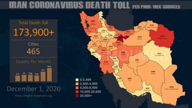 Iran: Plus de 173.900 décès dus au coronavirus dans 465 villes