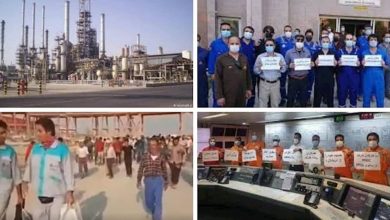 Iran : La grève des travailleurs contractuels des industries pétrolières et pétrochimiques s’étend à de nouvelles villes