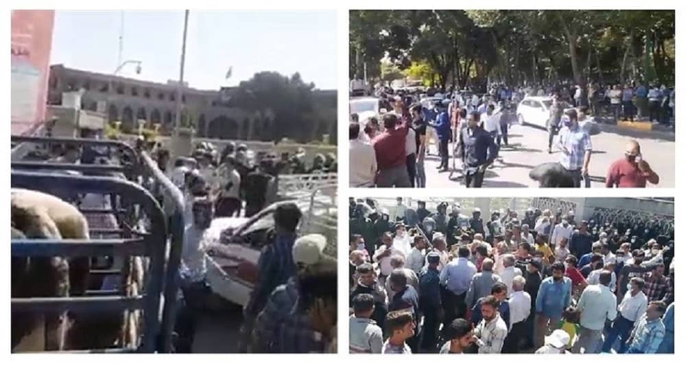 Iran : Protestations d’agriculteurs et d’éleveurs à Ispahan malgré la charge des forces de sécurité