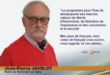 Jean-Pierre Javelot appelle à se joindre au sommet mondial pour un Iran libre 2021 (vidéo)