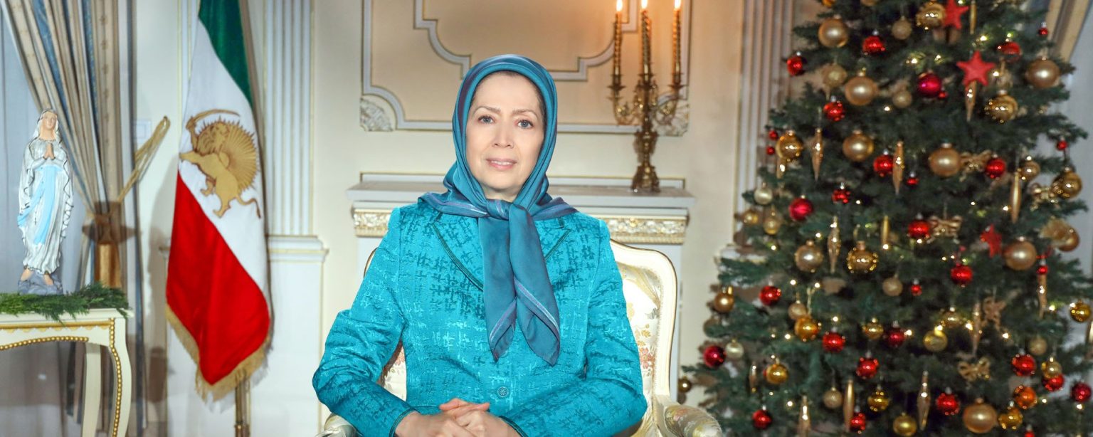 Vœux de Noël de Maryam Radjavi