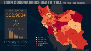 Iran : Plus de 502.900 décès dus au coronavirus