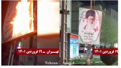 Iran – Des portraits de Khomeiny, Khamenei et Qassem Soleimani brûlés