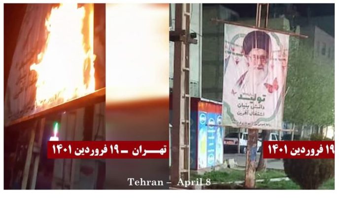 Iran – Des portraits de Khomeiny, Khamenei et Qassem Soleimani brûlés