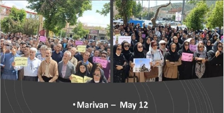L’Iran. Des enseignants manifestent dans 20 provinces, exigeant la libération des enseignants emprisonnés