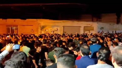 Manifestations à Ahwaz, Khorramchahr, Omidiyeh, Chiraz, Behbahan, Chahinchahr, Ispahan