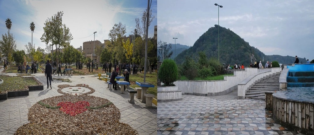 Iran : A Ispahan : Des unités de résistance projettent l’emblème de l’OMPI pour marquer l’anniversaire de l’exécution de ses fondateurs en mai 1972