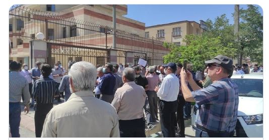 Iran : pour la journée des retraités de la sécurité sociale, manifestations dans 20 provinces