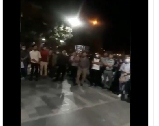 Troisième nuit de manifestation à Hamedan contre la pénurie d’eau