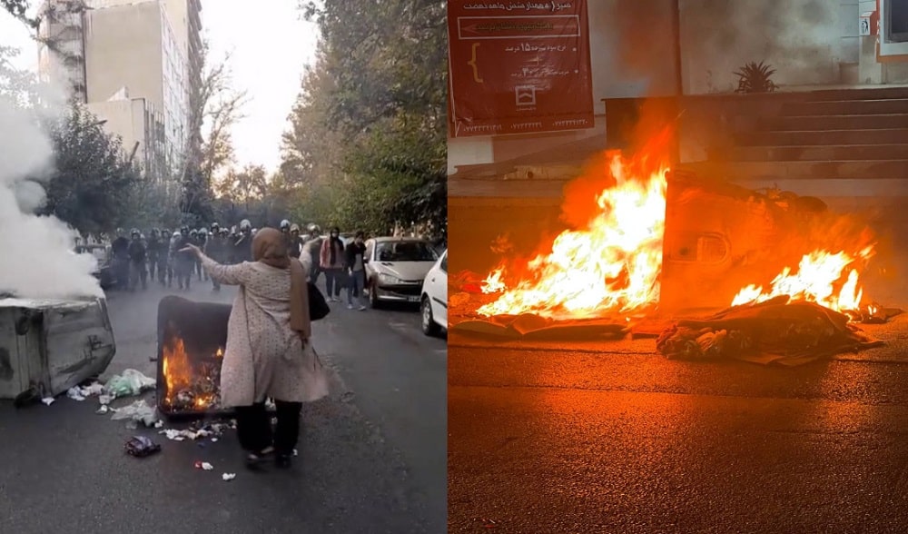 Communiqués CNRICommuniqués CNRI: Iran Protestations Soulèvement dans divers points de la capitale au 16e jour du soulèvement national avec les slogans « à bas Khamenei »