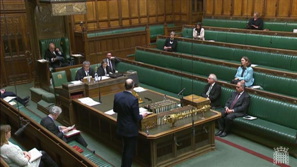 Débat à la Chambre des communes du Royaume-Uni sur les manifestations en Iran Chambre des Communes