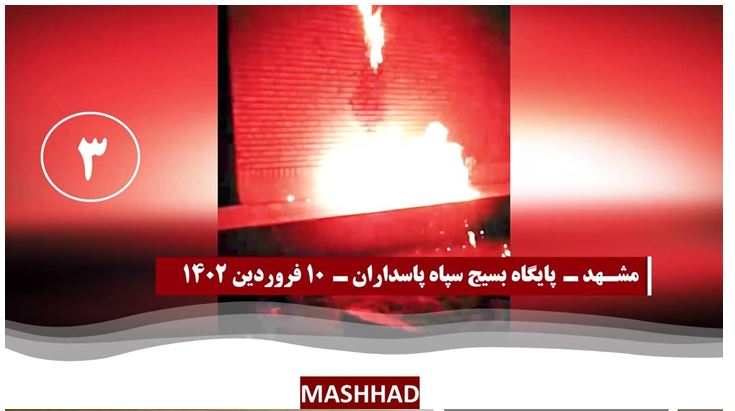 Iran : De jeunes rebelles mettent le feu aux bases des bassidjis, aux séminaires affiliés au régime et aux portraits de Khamenei