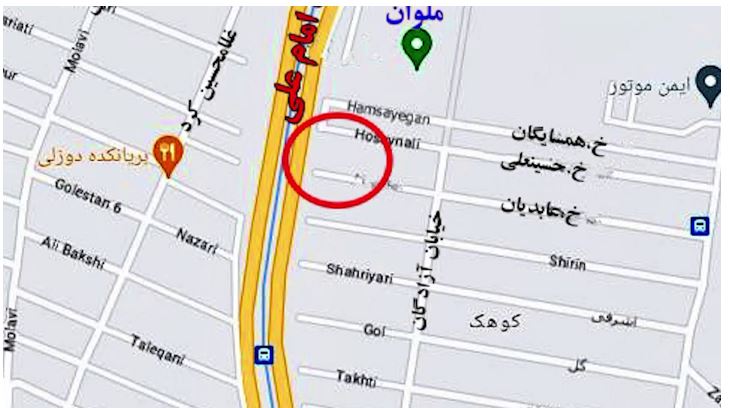 Iran : Projection des portraits des dirigeants de la Résistance iranienne à Téhéran