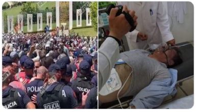 Attaque soudaine de plus de 1000 policiers en Albanie sur Achraf-3, mort d’un membre des Moudjahidine du peuple d’Iran