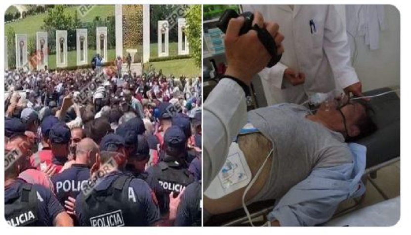 Attaque soudaine de plus de 1000 policiers en Albanie sur Achraf-3, mort d’un membre des Moudjahidine du peuple d’Iran