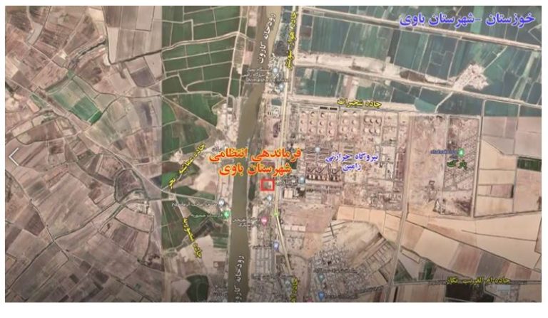 De jeunes insurgés visent le QG des forces de sécurité de Bavey, au Khouzistan