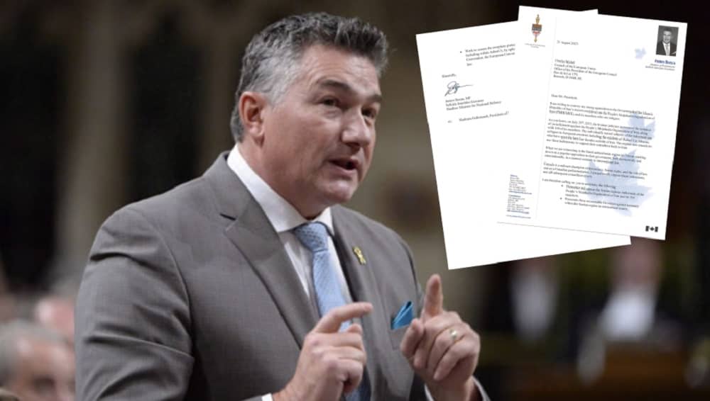Le député canadien James Bezan s’oppose fermement à la répression exercée par Téhéran contre les membres de la Résistance iranienne