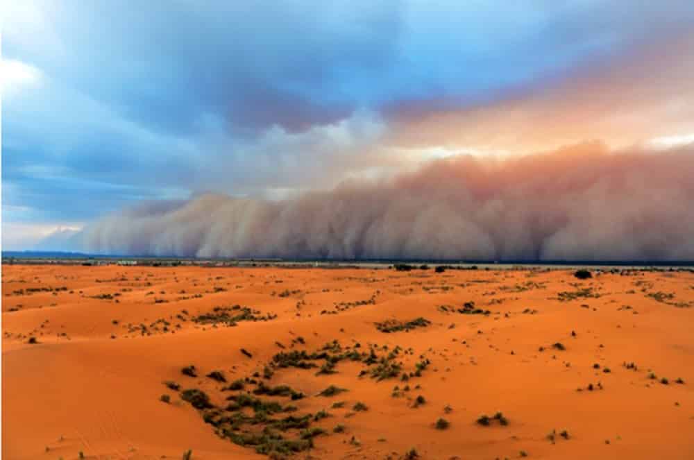 Le danger du déplacement des dunes de sable en Iran