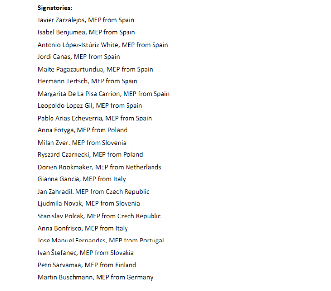 Les membres du Parlement européen condamnent la tentative d’assassinat contre leur collègue Alejo Vidal-Quadras