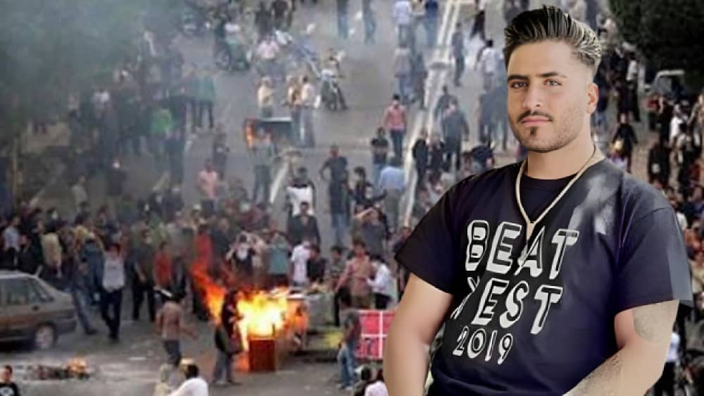 Exécution d’un prisonnier du soulèvement, Milad Zohrehvand, 21 ans