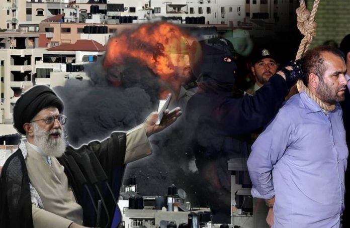 L’agenda de Khamenei : Exécution en Iran, massacre à Gaza