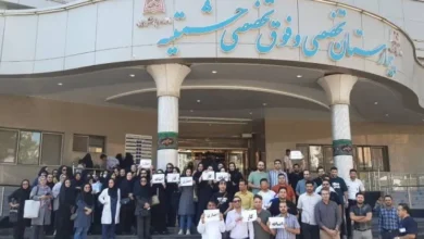 Manifestations et grèves dans le secteur de la santé en Iran, le 24 août 2024