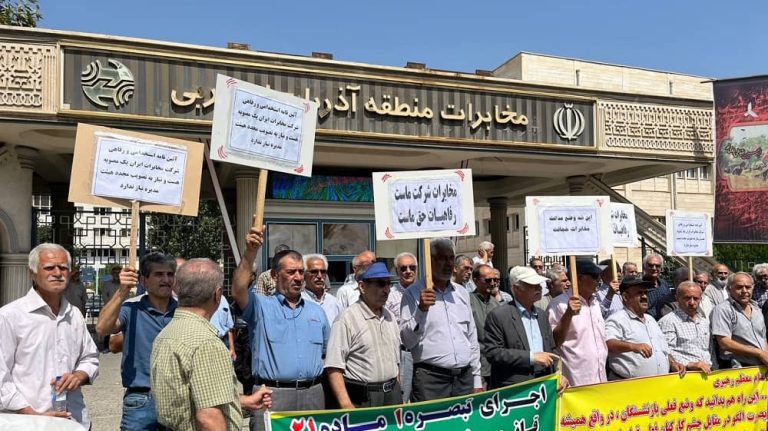 Des manifestations à travers l’Iran alors que divers groupes réclament justice – le 12 août 2024