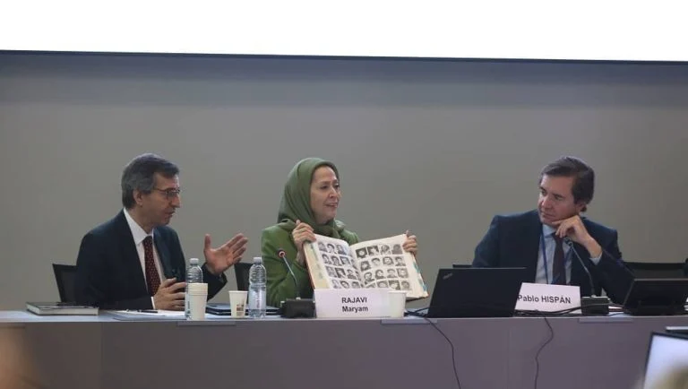 Maryam Rdajavi à Strasbourg : il est temps que l’Europe soutienne le peuple iranien