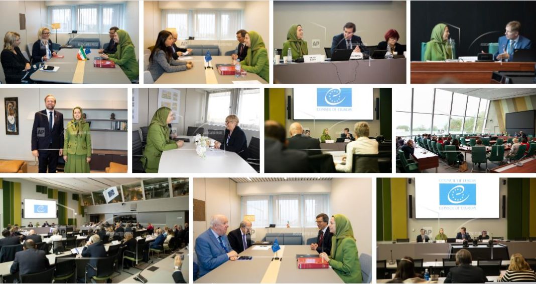 La Sra. Maryam Rajavi se reunió con el Secretario General Adjunto del Consejo de Europa, Sr. Bjørn Berge