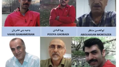 L’Iran condamne à mort six membres d’un groupe dissident, selon une déclaration et un document consulté par Reuters