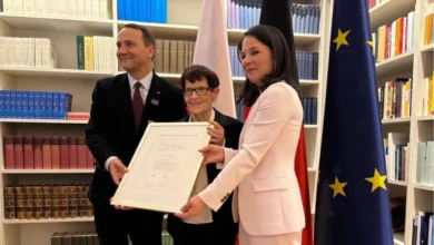 Rita Süssmuth, militante des droits de l’homme et amie d’un Iran libre, lauréate du prix spécial germano-polonais 2025
