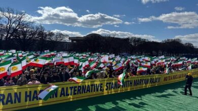 Grand rassemblent à Washington pour soutenir la Résistance iranienne à l’occasion de la Journée internationale des femmes