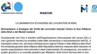 Un syndicat italien, fort de 2 millions d’adhérents, exprime sa solidarité avec la lutte des travailleurs iraniens