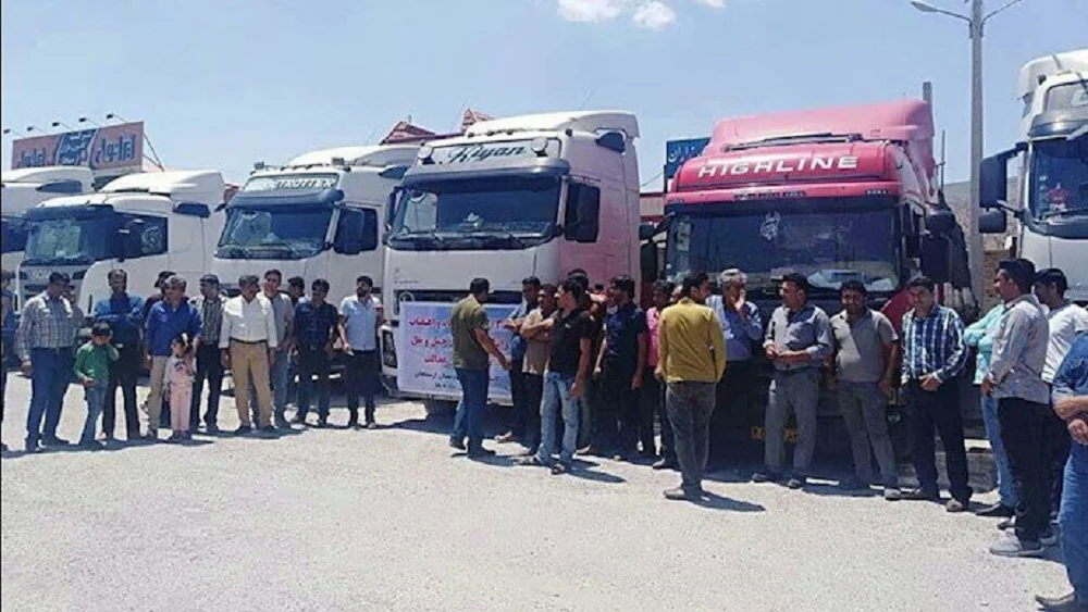 Iran : La grève des camionneurs entre dans son huitième jour et s’étend à 140 villes