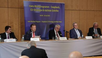 Berlin : appel à l’activation immédiate du mécanisme de sanctions contre le régime iranien
