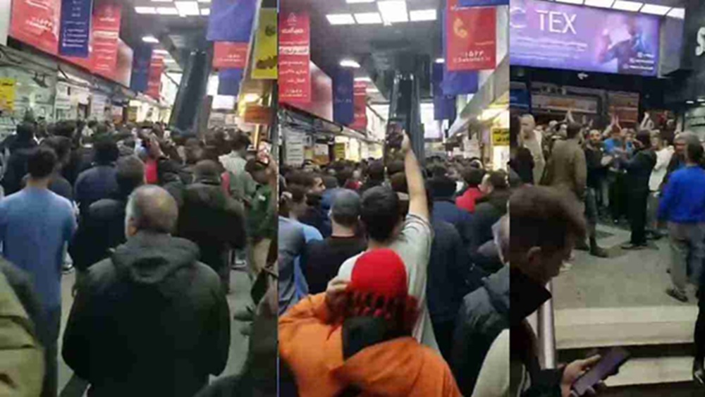 Grève au bazar de Téhéran : le dollar atteint 145 000 tomans et les manifestations se poursuivent en Iran