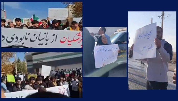 Protestations de divers secteurs en Iran